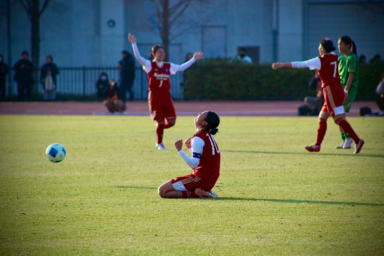 全国3位を獲得した鹿島学園高等学校女子サッカー部